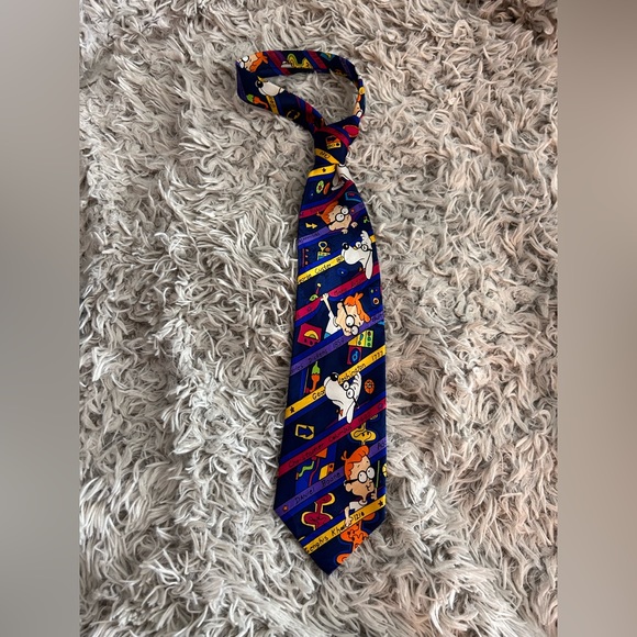 Necktie classy business casual Rocky and Bullwinkle - Picture 2 of 7